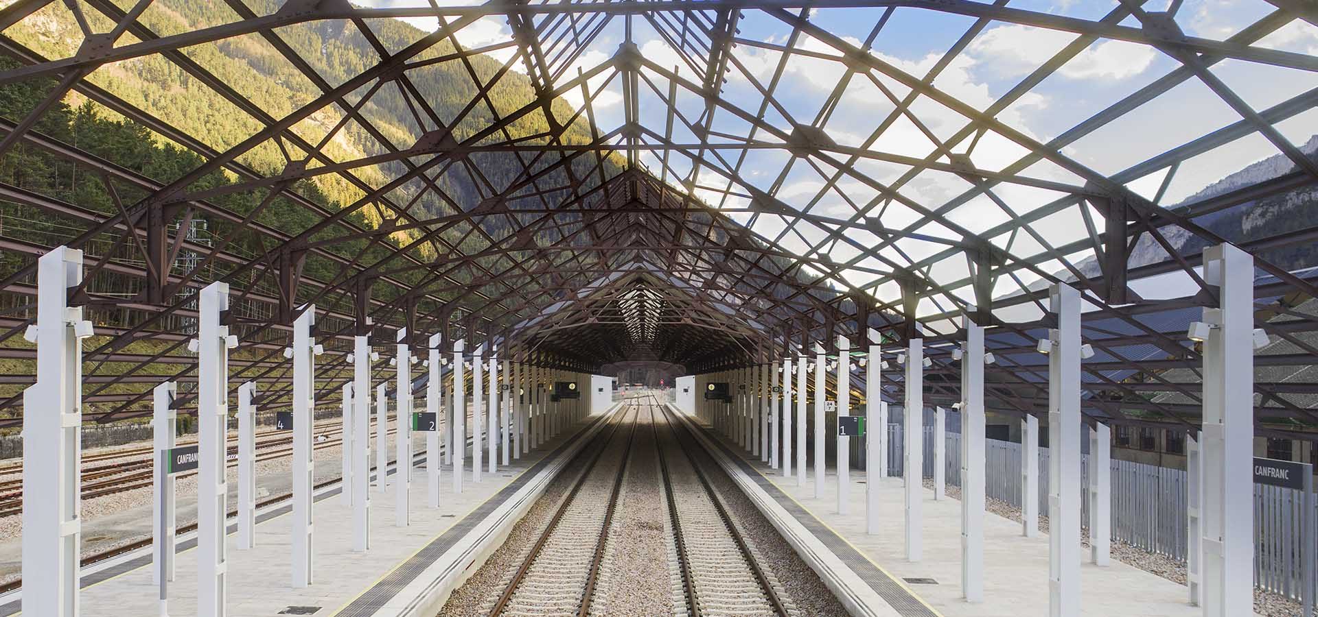 Estructura de la Estación de Canfranc